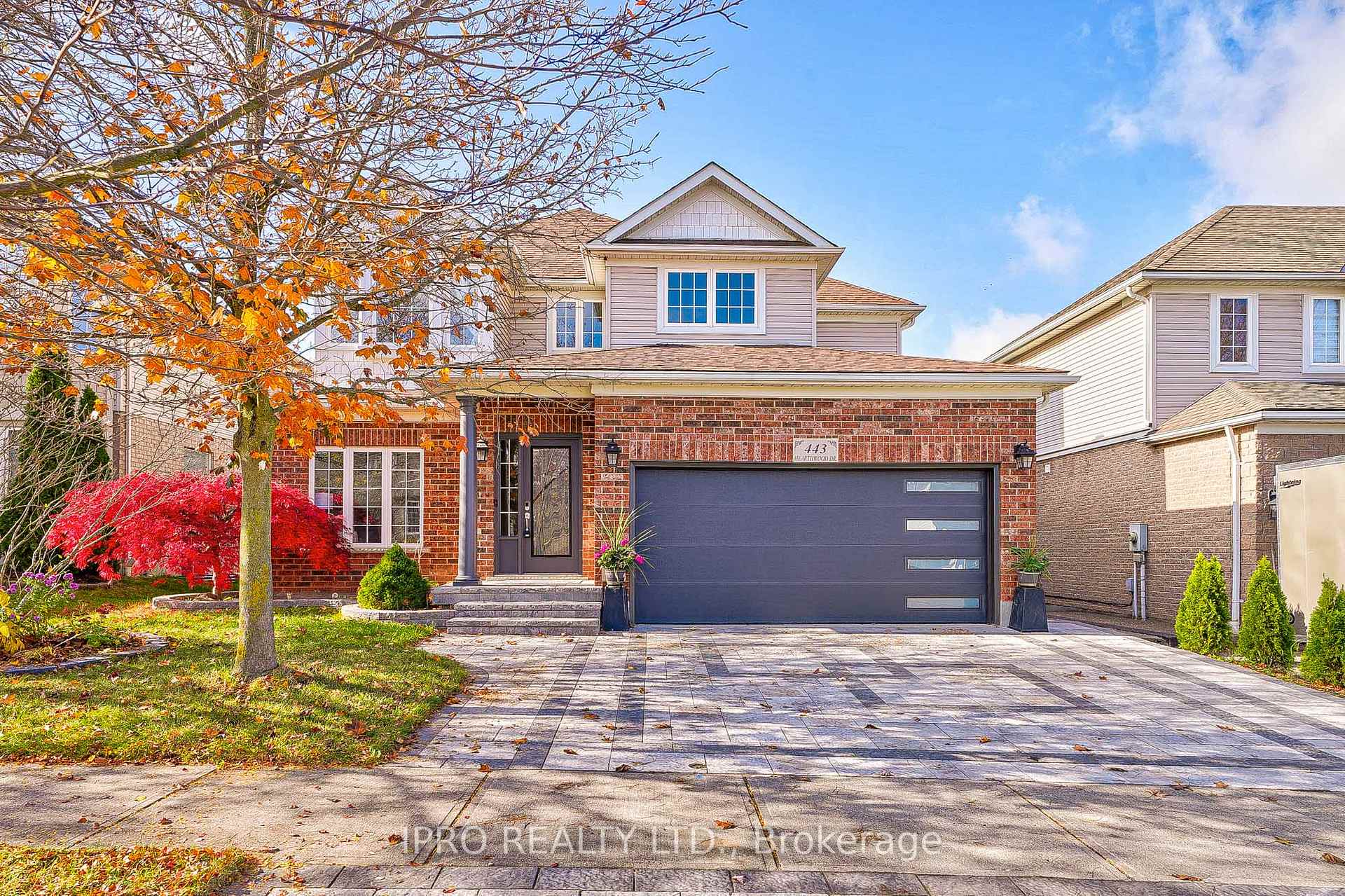 Front of 443 Hearthwood Drive