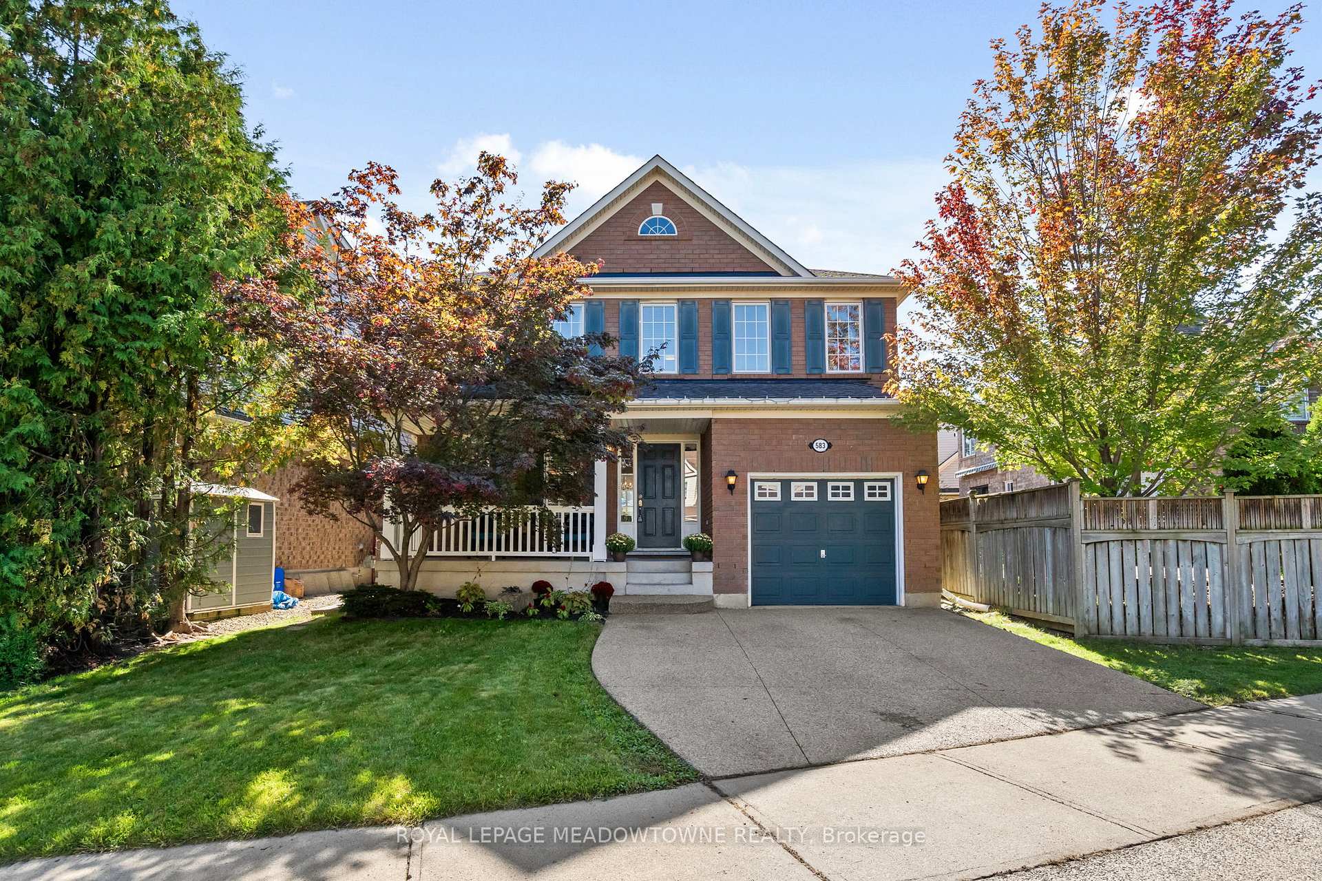 Front of 583 Caverhill Crescent