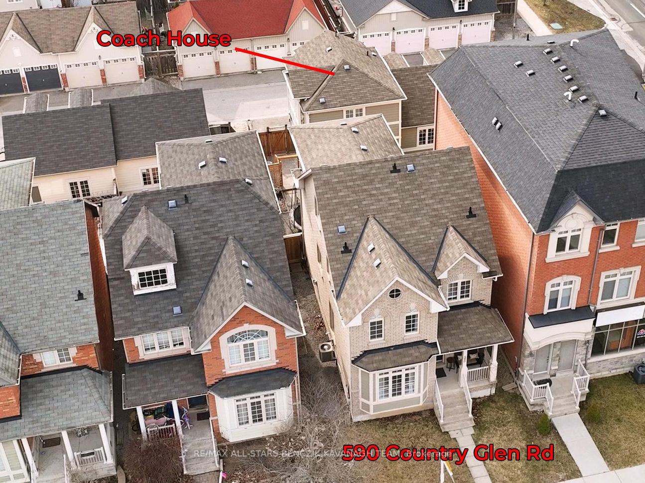 Front of 590 Country Glen Road