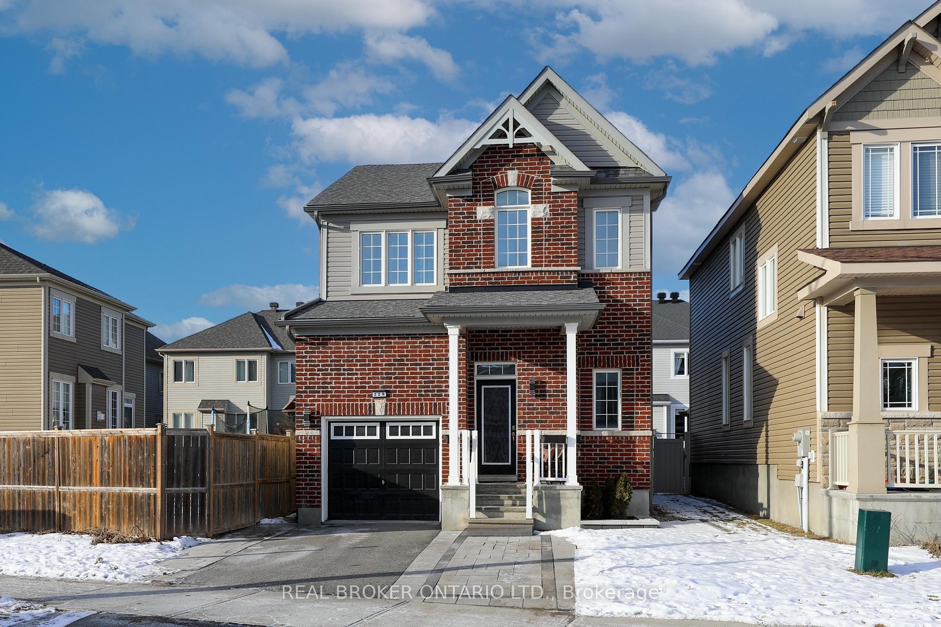 Front of 229 Meadowbreeze Drive