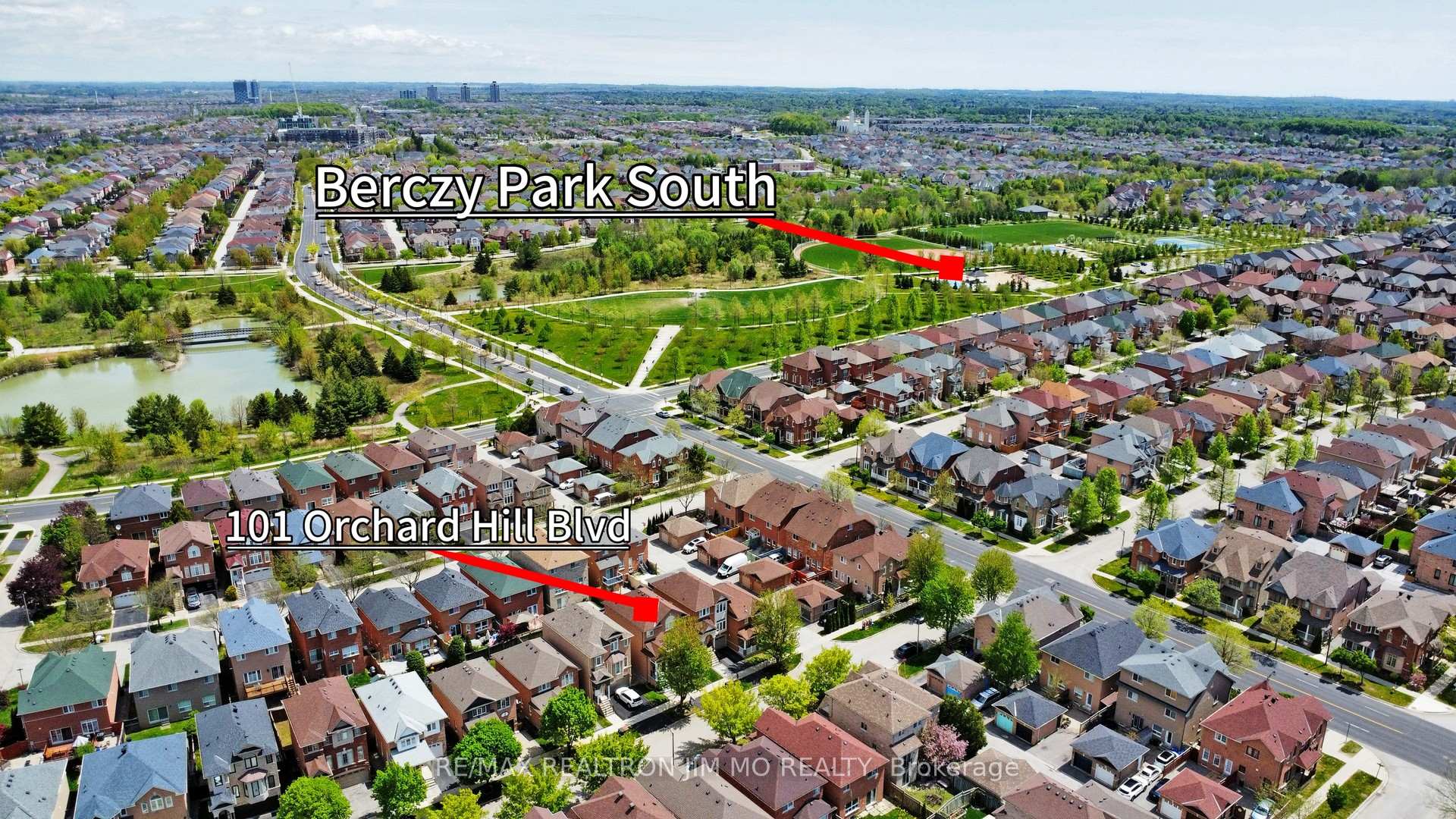 Photo 41 of 101 Orchard Hill Boulevard, Markham, Berczy — HOMEH