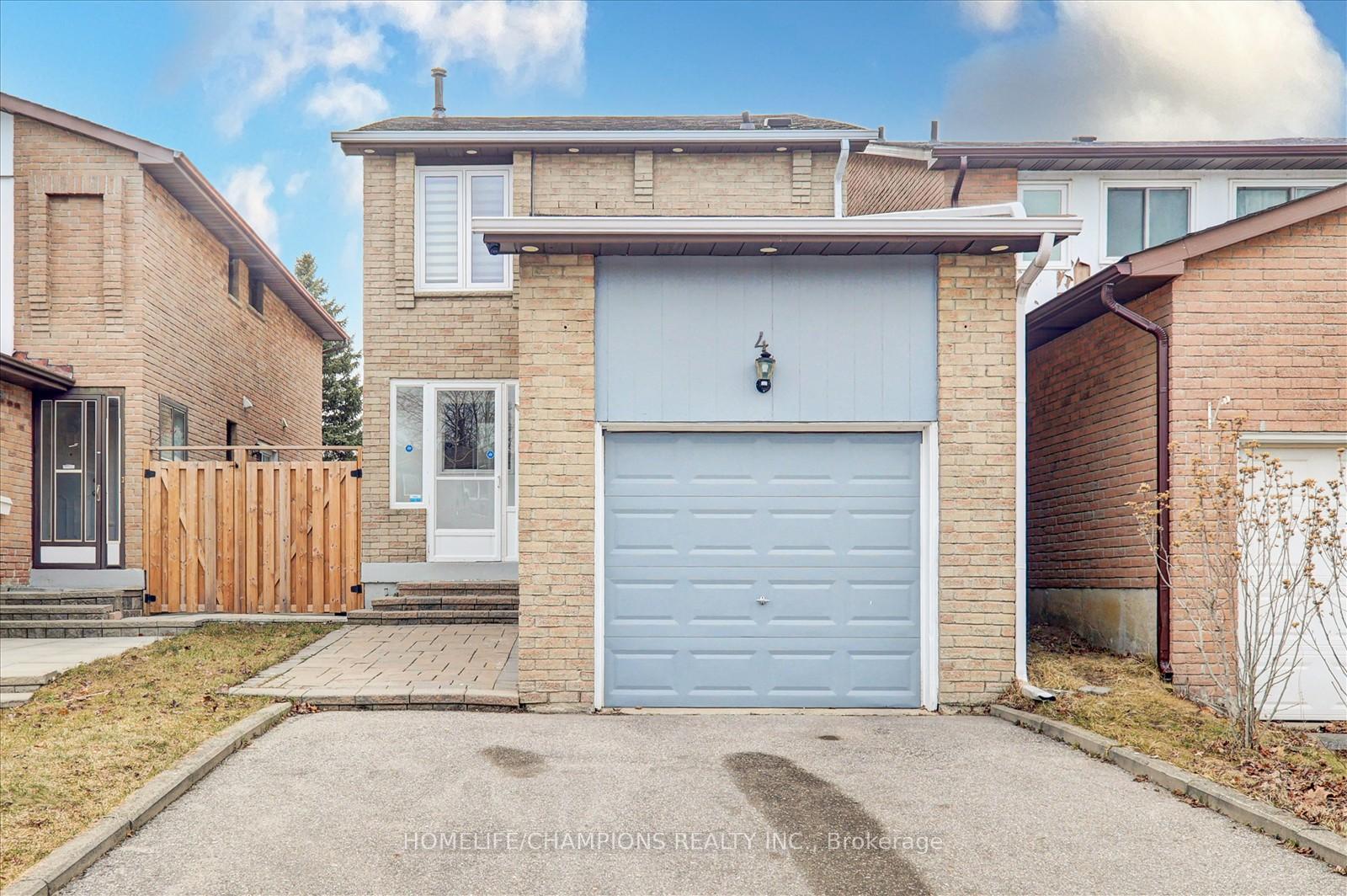 Photo 1 of 4 Croxley Green Drive, Markham, Milliken Mills West — HOMEH