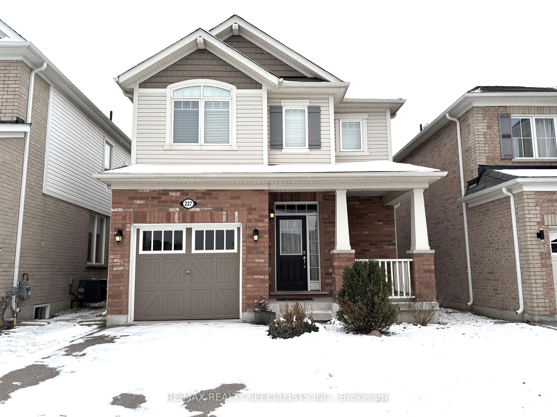 Front of 227 Spring Creek Drive