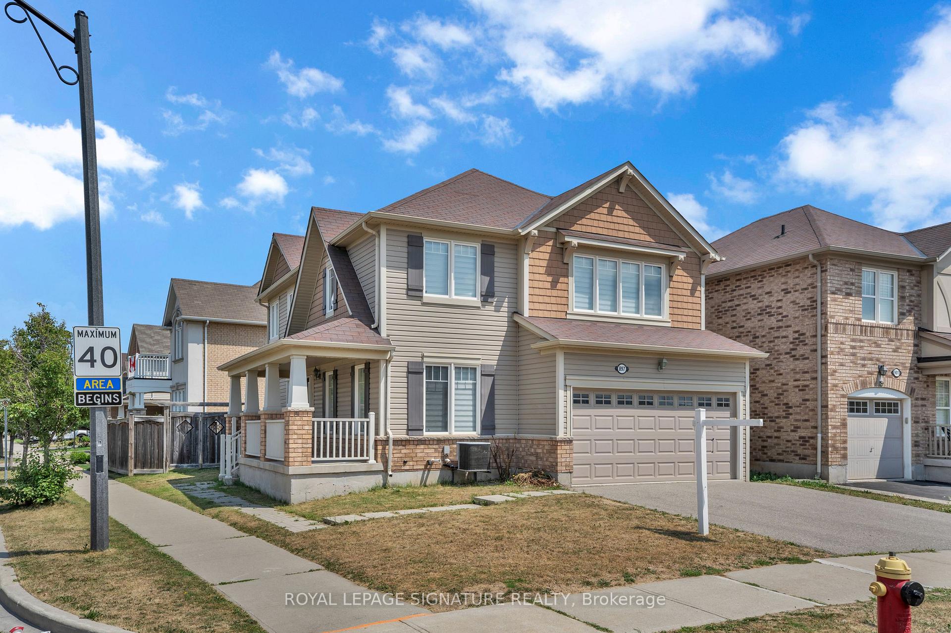 Front of 897 Farmstead Drive