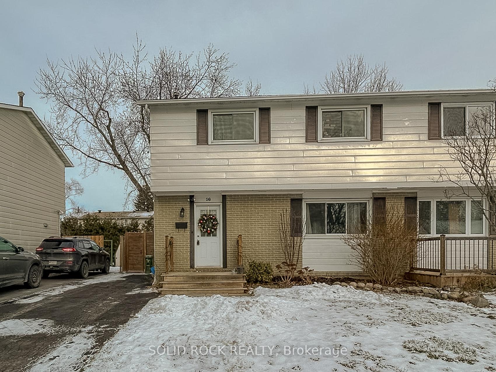 Front of 16 Shouldice Crescent