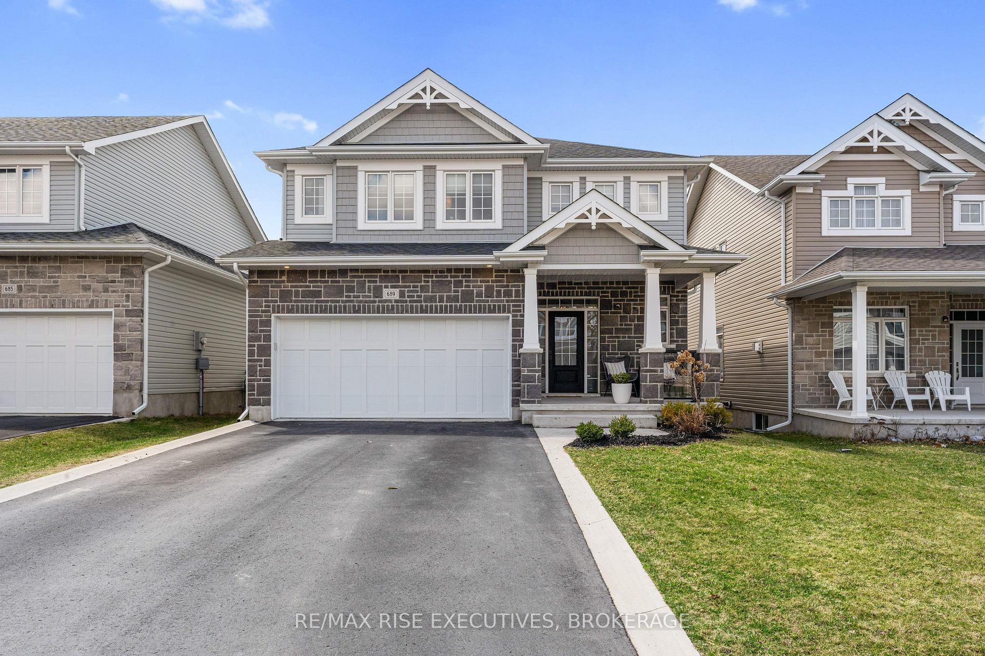 Front of 689 Halloway Drive