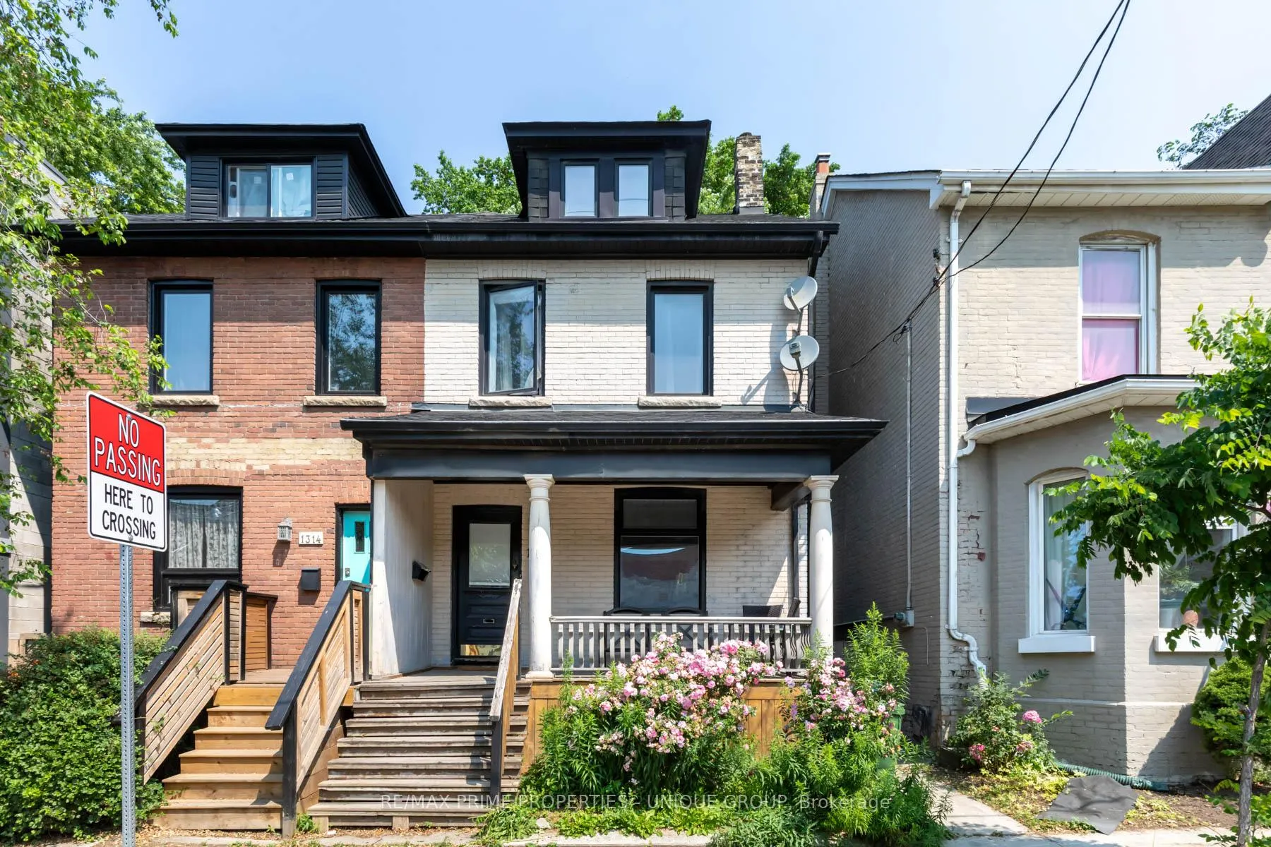 Front of Unit Upper, 1316 Queen Street E