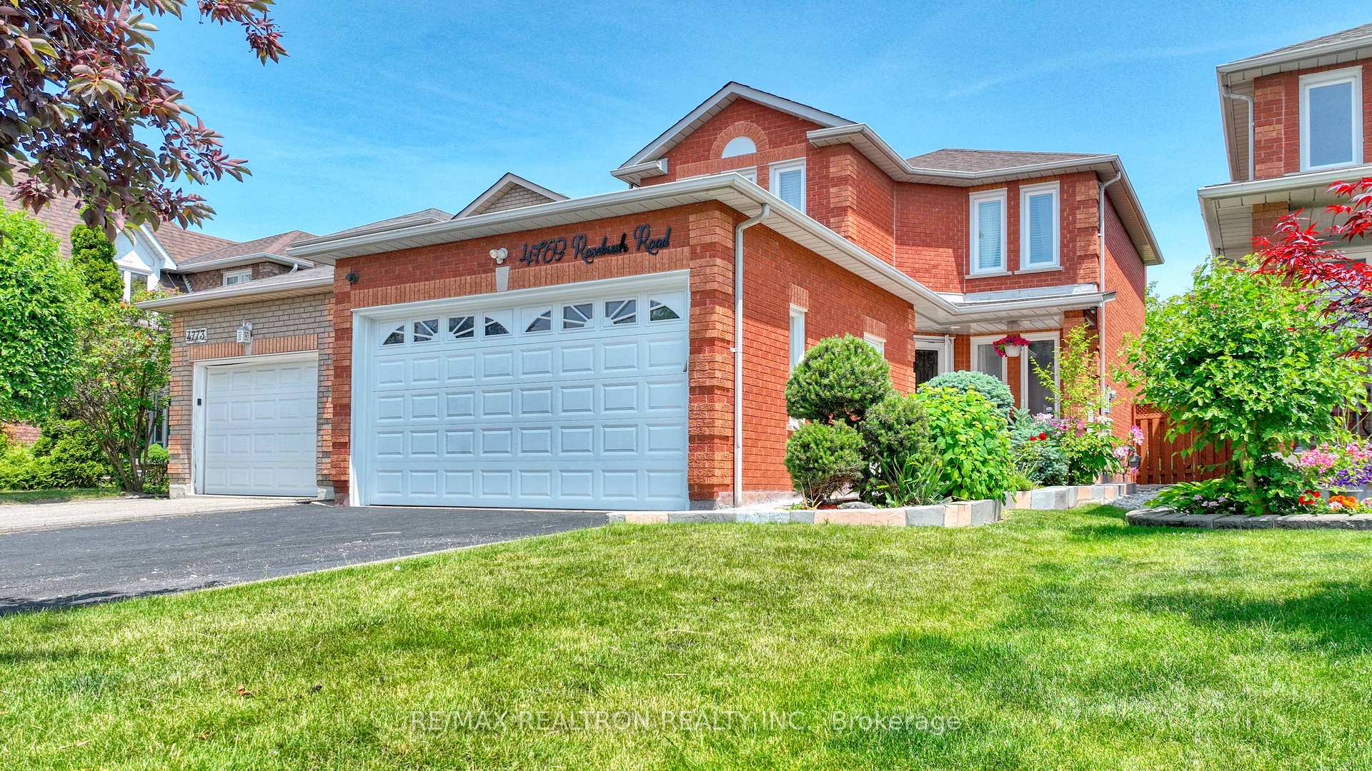 Front of 4769 Rosebush Road