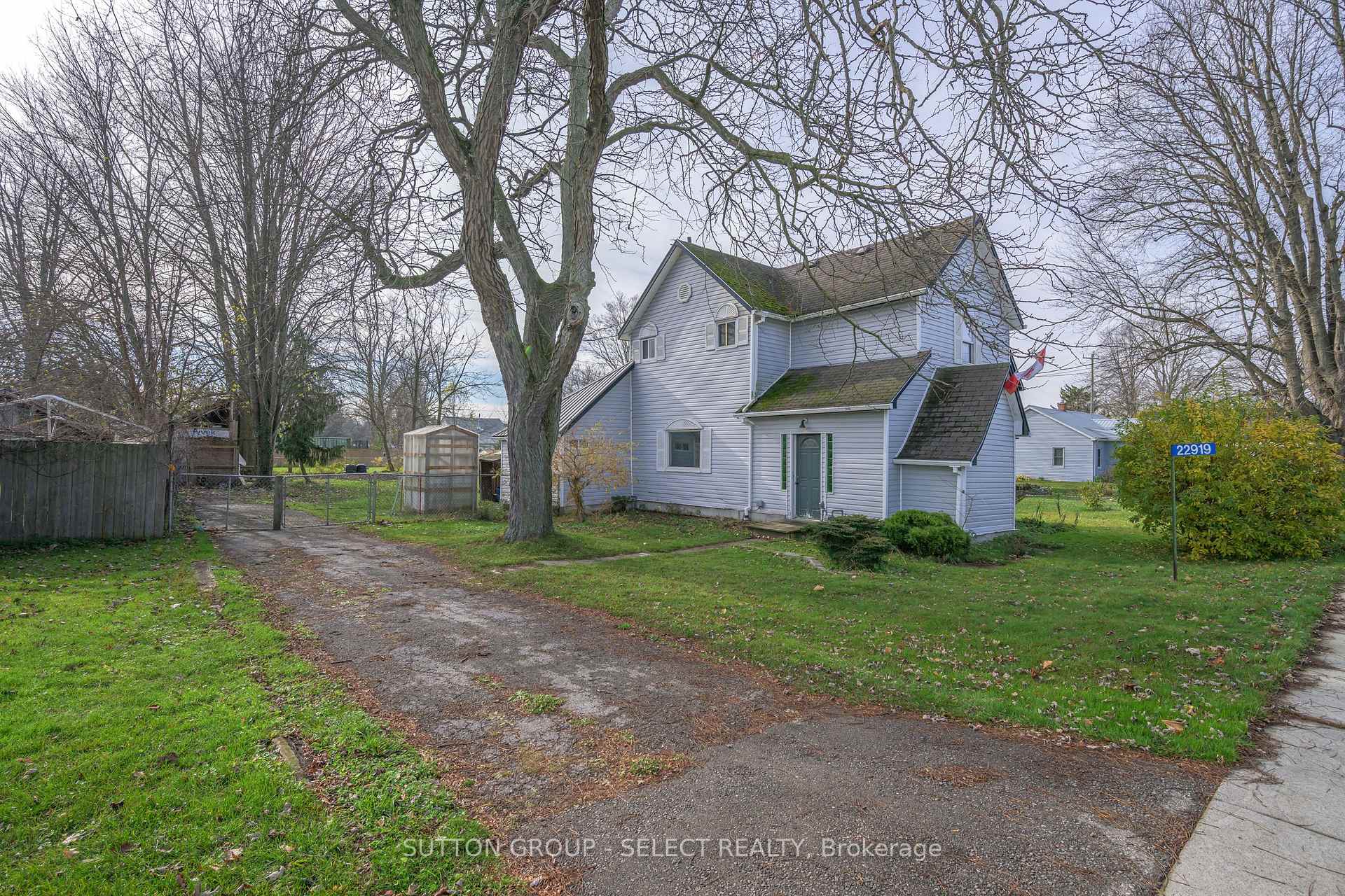 Front of 22919 Hagerty Road