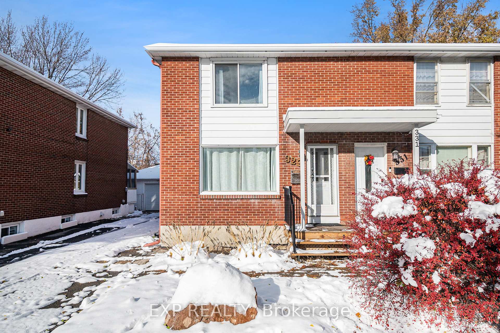 Front of 329 Donald Street