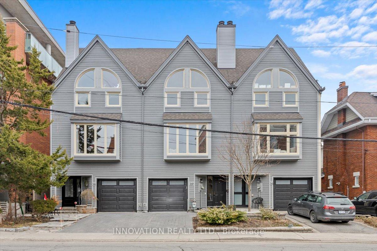 Front of Unit B, 36 Dufferin Road