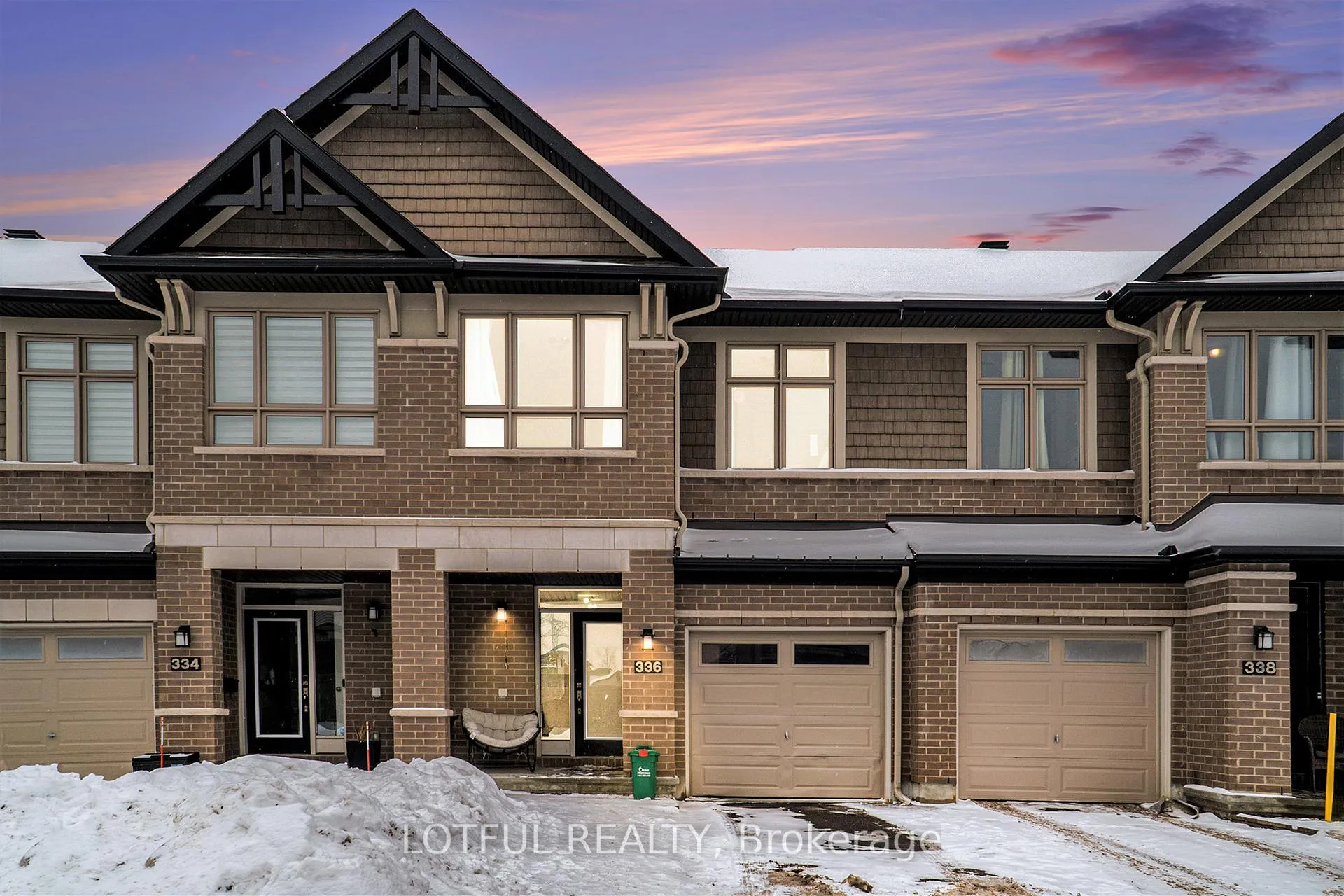 Front of 336 Rainrock Crescent
