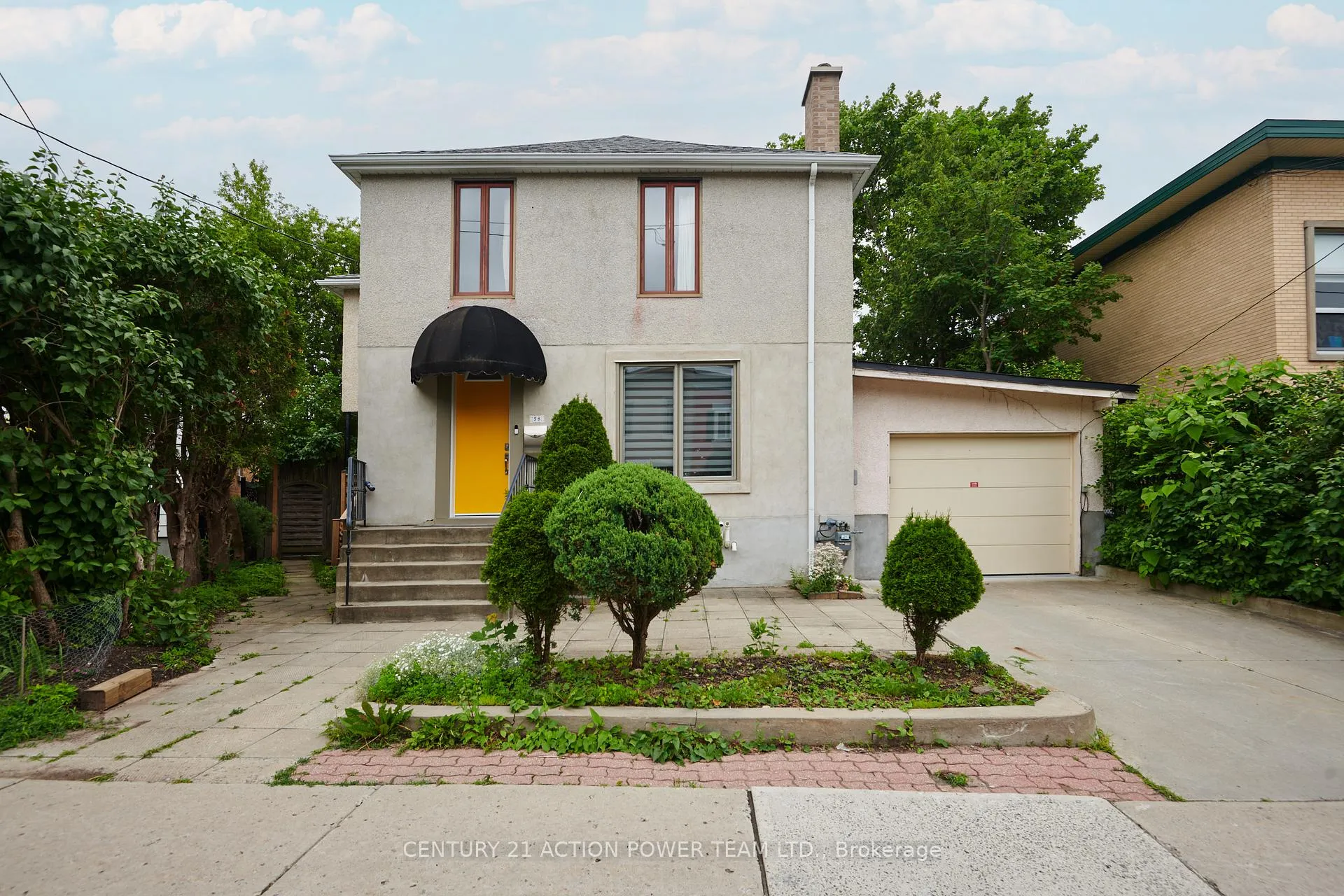 Front of 58 Vaughan Street