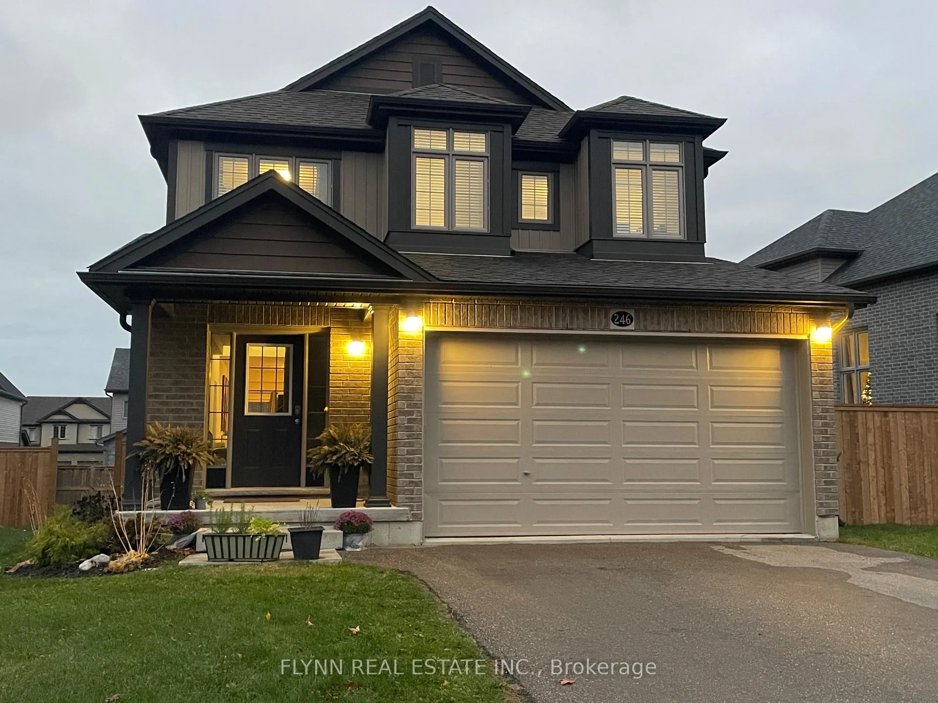 Front of 246 Woodway Trail