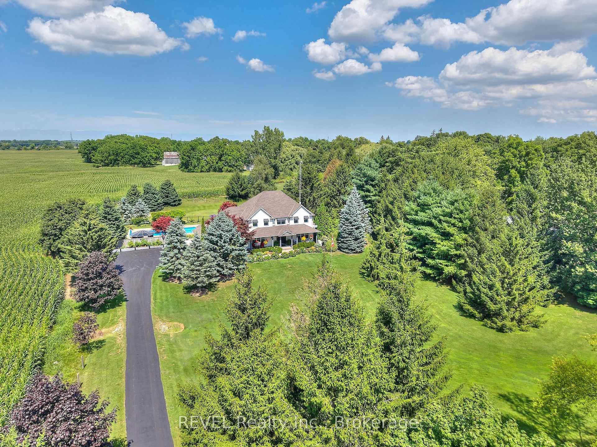 Front of 717 Metler Road