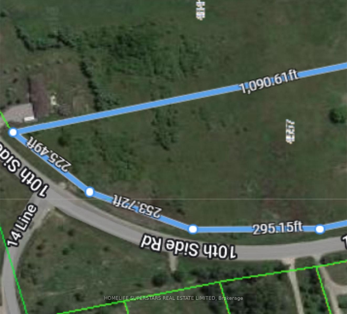 Front of 4557 Vacant Land Portion 10th Side Road