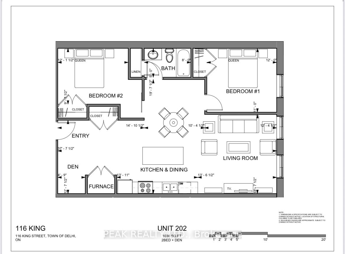 Photo 2 of Unit 202, 116 King Street, Norfolk, Delhi — HOMEH
