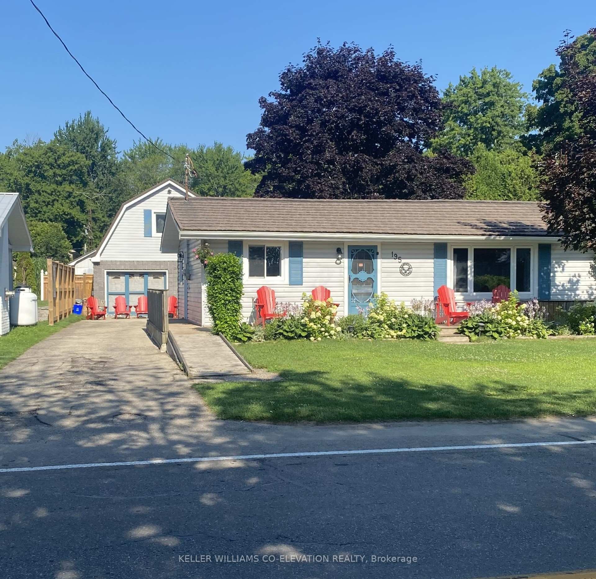 Front of 195 Cedar Drive