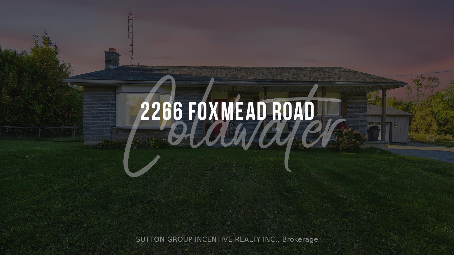 Front of 2266 Foxmead Road