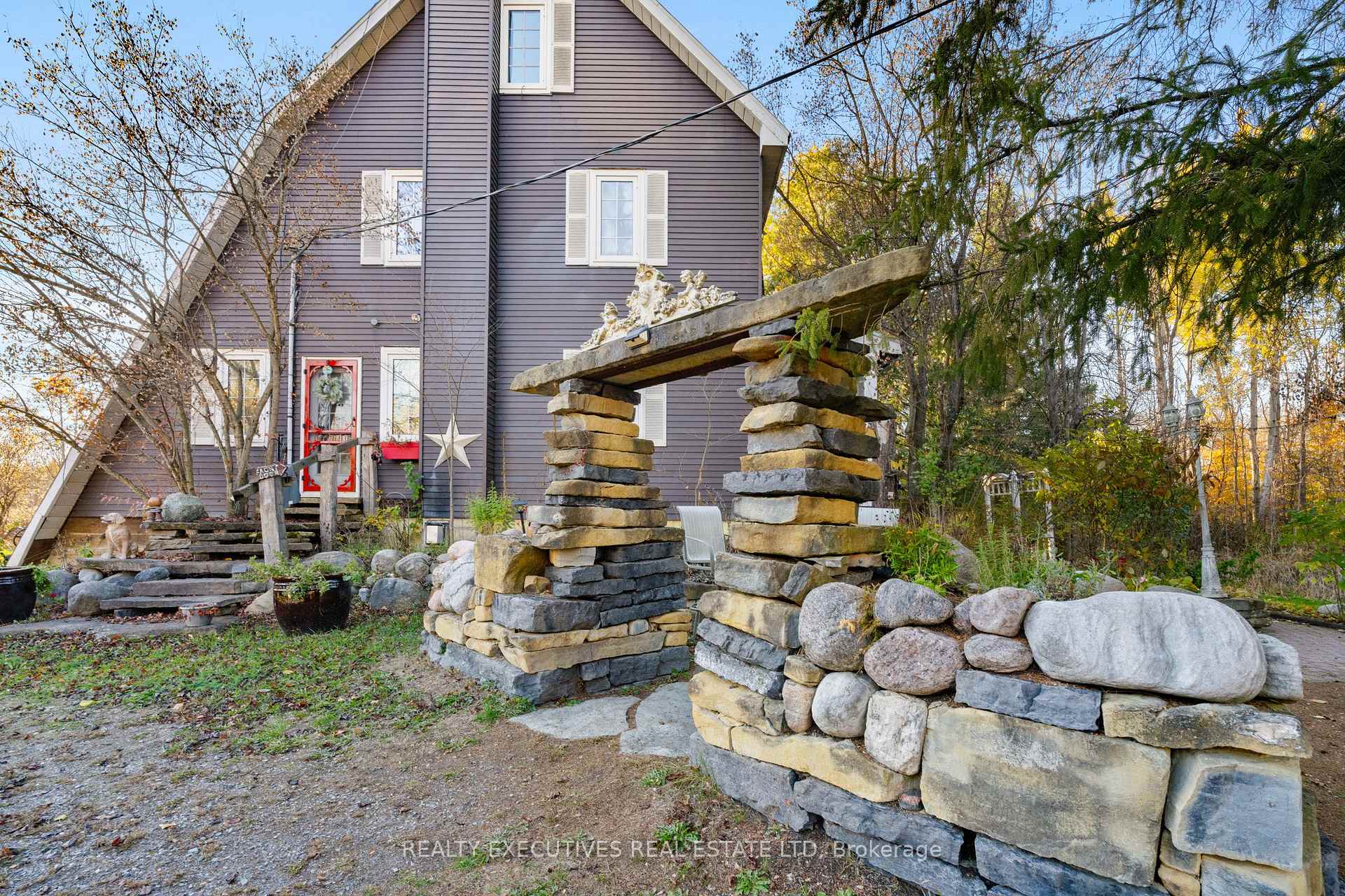 Front of 10295 Shaw Road