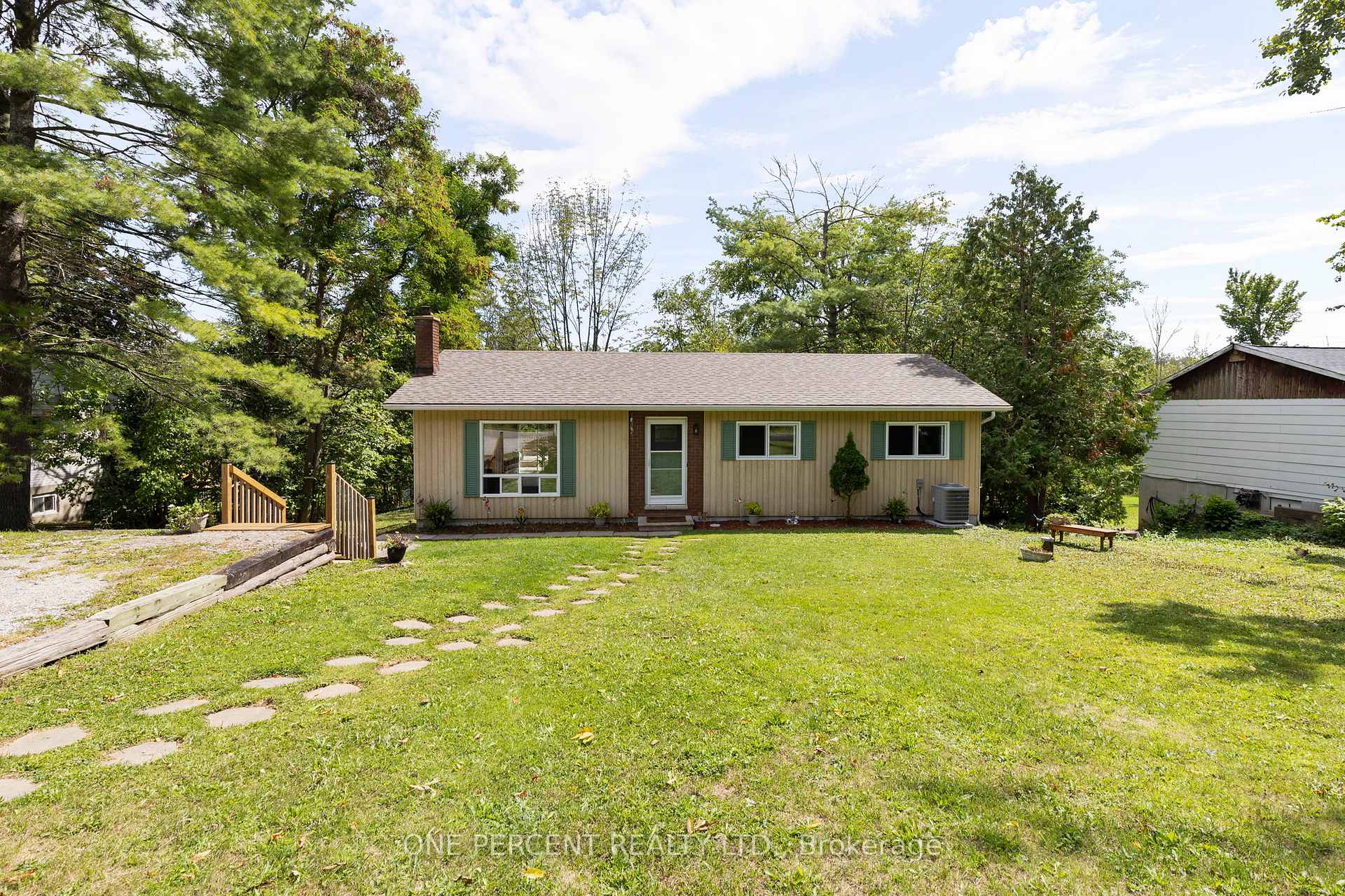 Front of 4297 Huronia Road