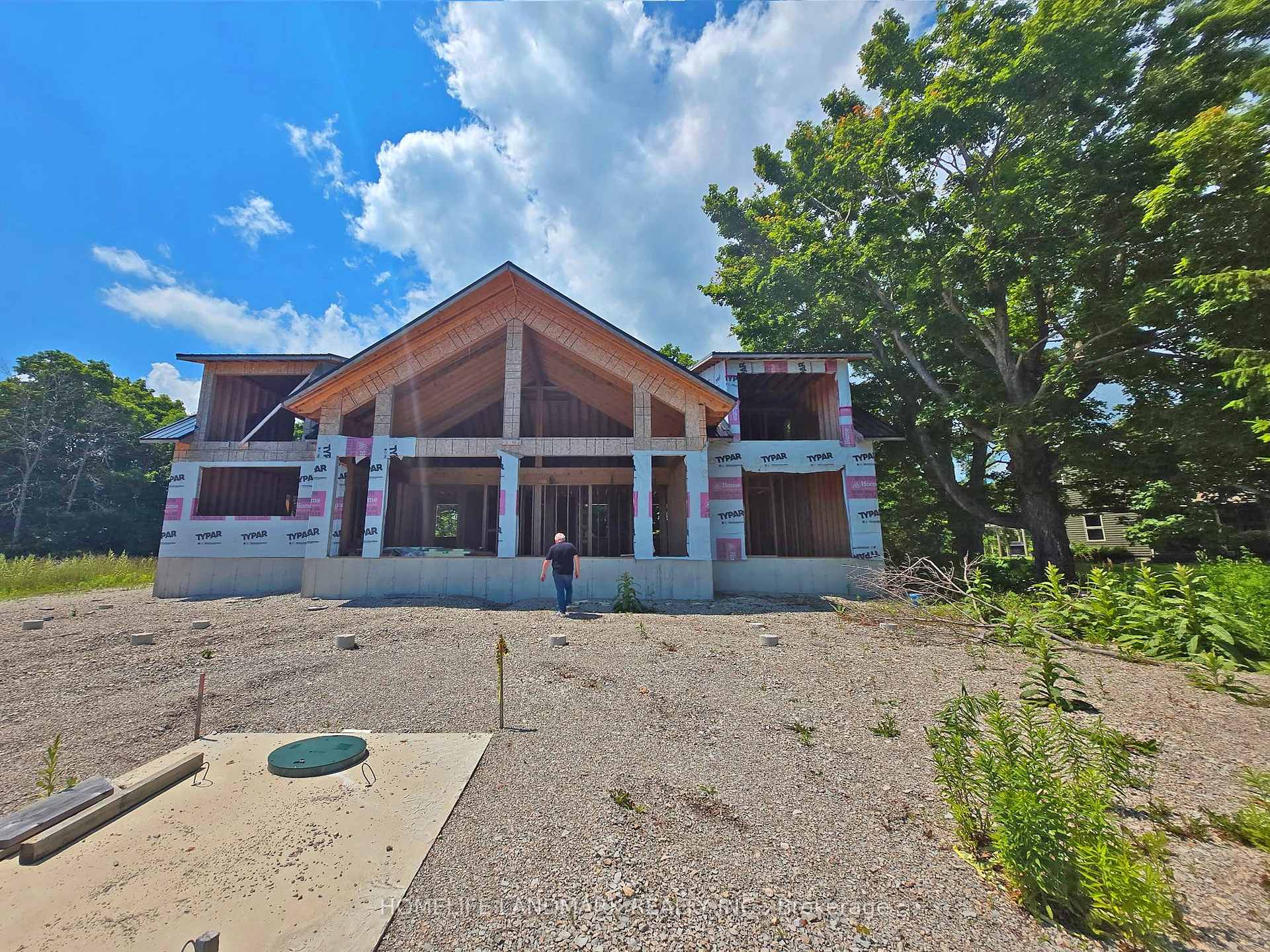 Front of 243 Isthmus Bay Road