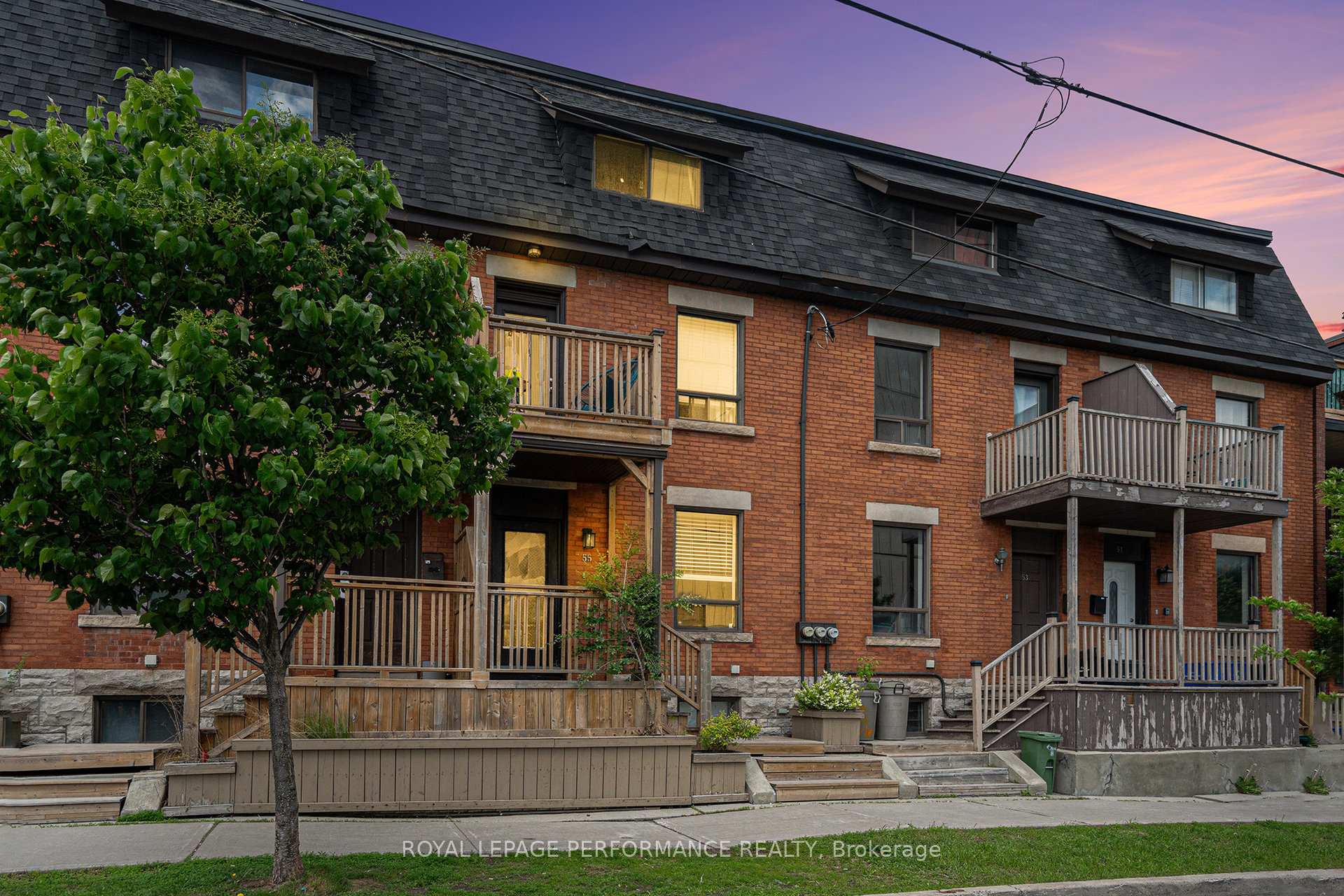 Front of 55 Argyle Avenue