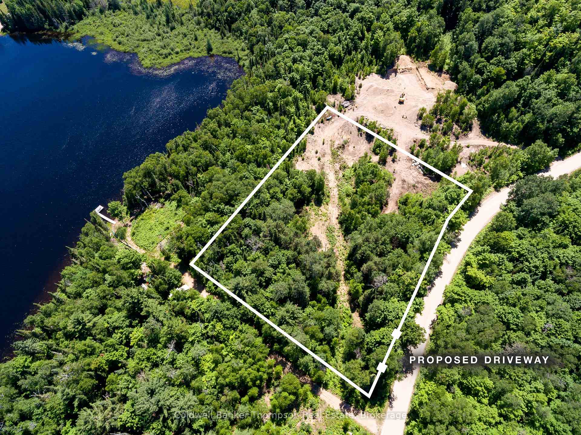 Front of Lot 1 Emsdale Lake Road
