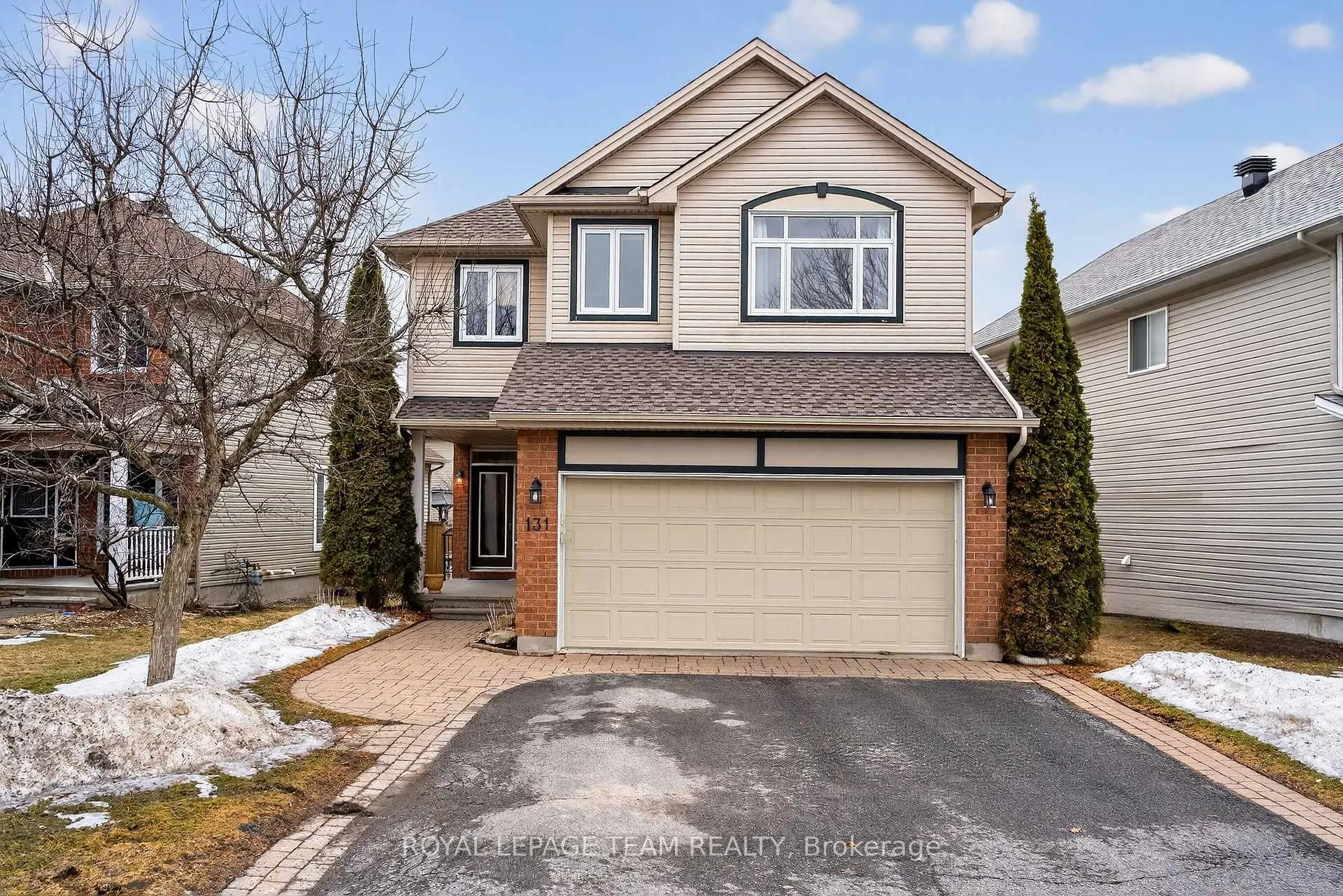 Front of 131 Spiritwood Drive