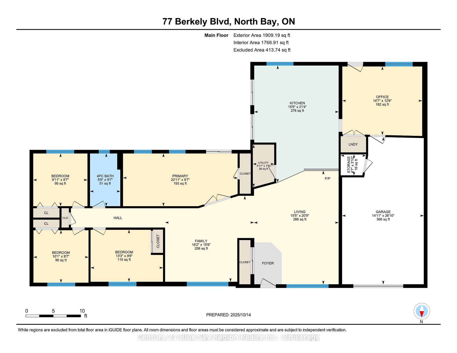 Photo 38 of 77 Berkley Boulevard, North Bay, College Heights — HOMEH