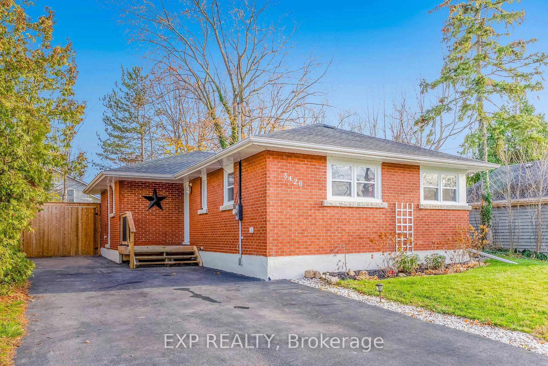 Front of 3426 Strang Drive
