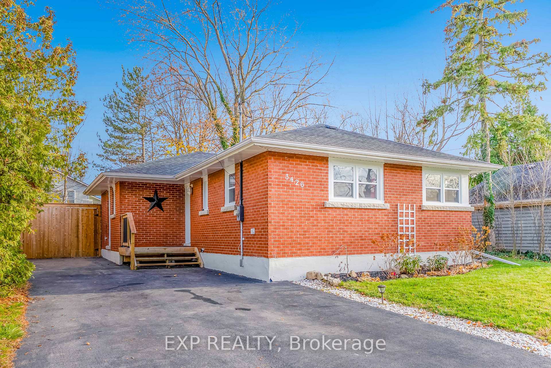 Front of 3426 Strang Drive