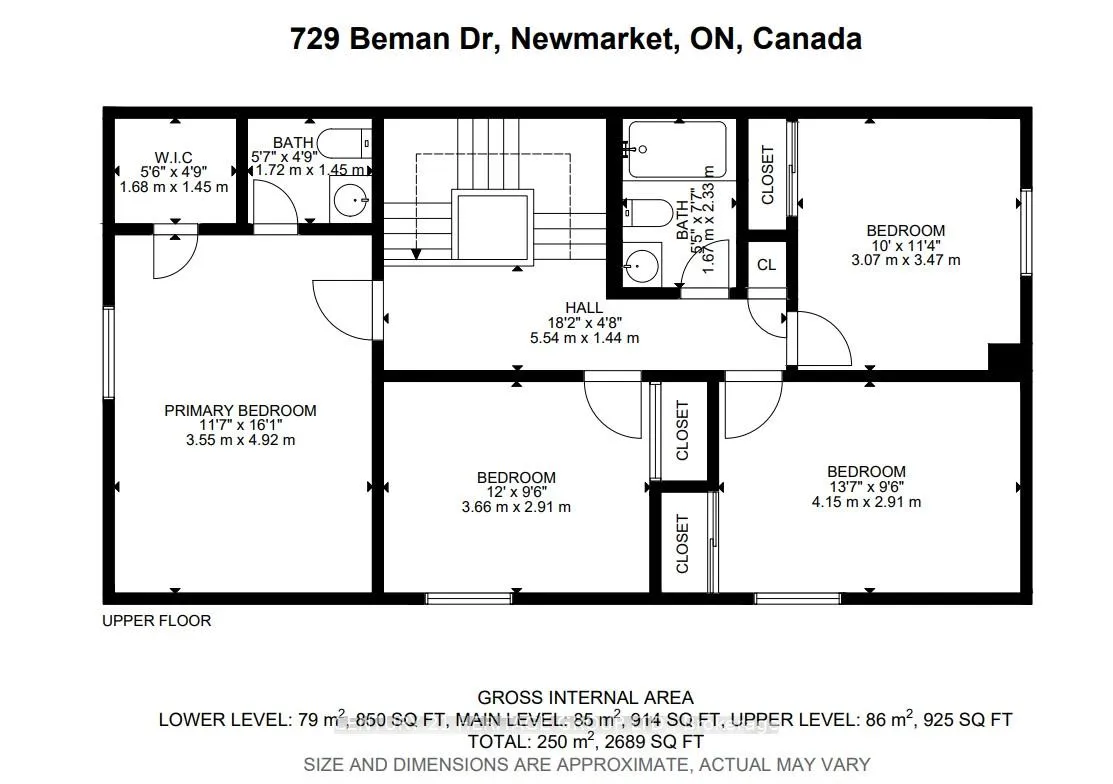 Photo 38 of 729 Beman Drive, Newmarket, Huron Heights-Leslie Valley — HOMEH