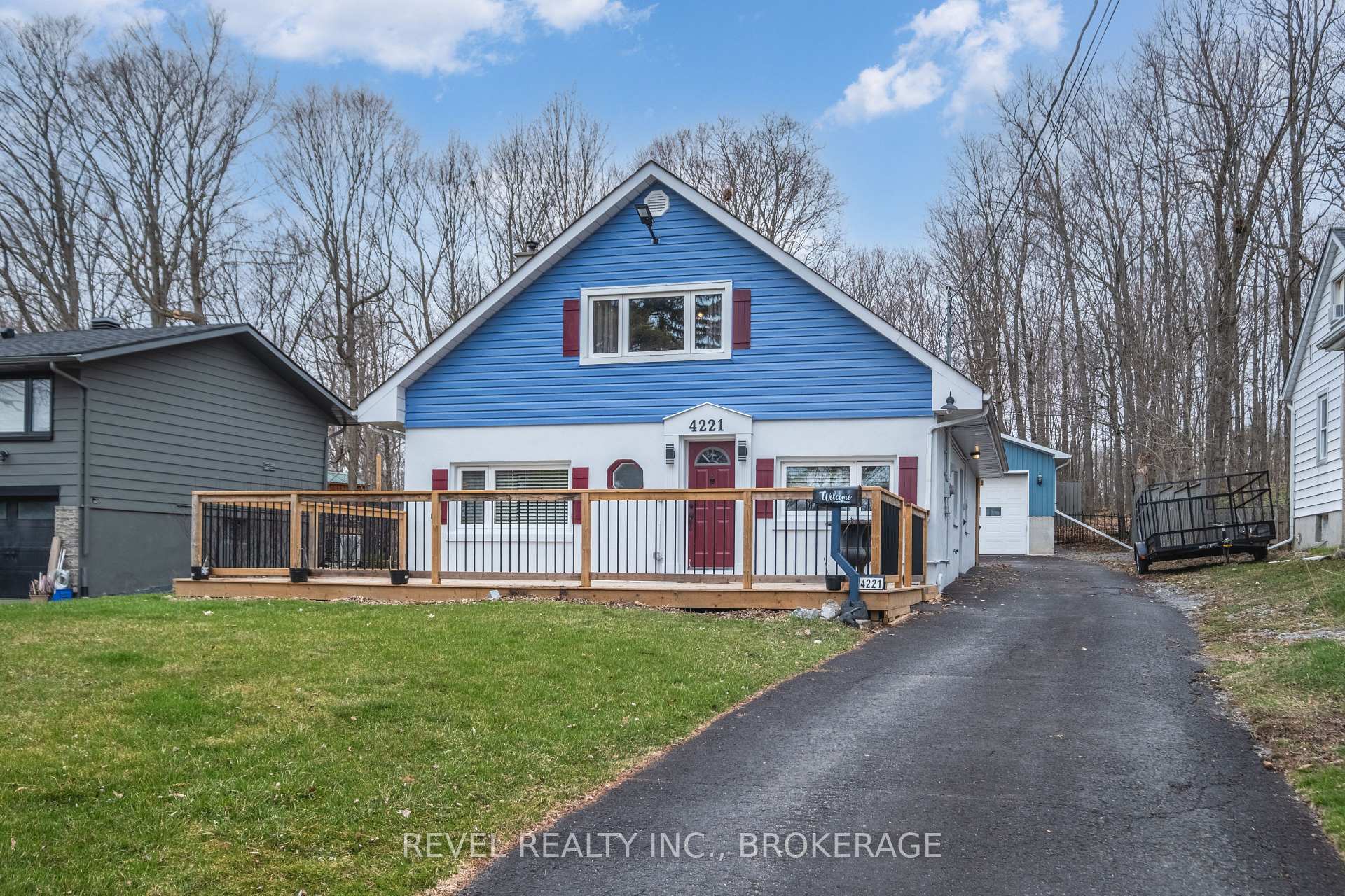 Front of 4221 Bath Road