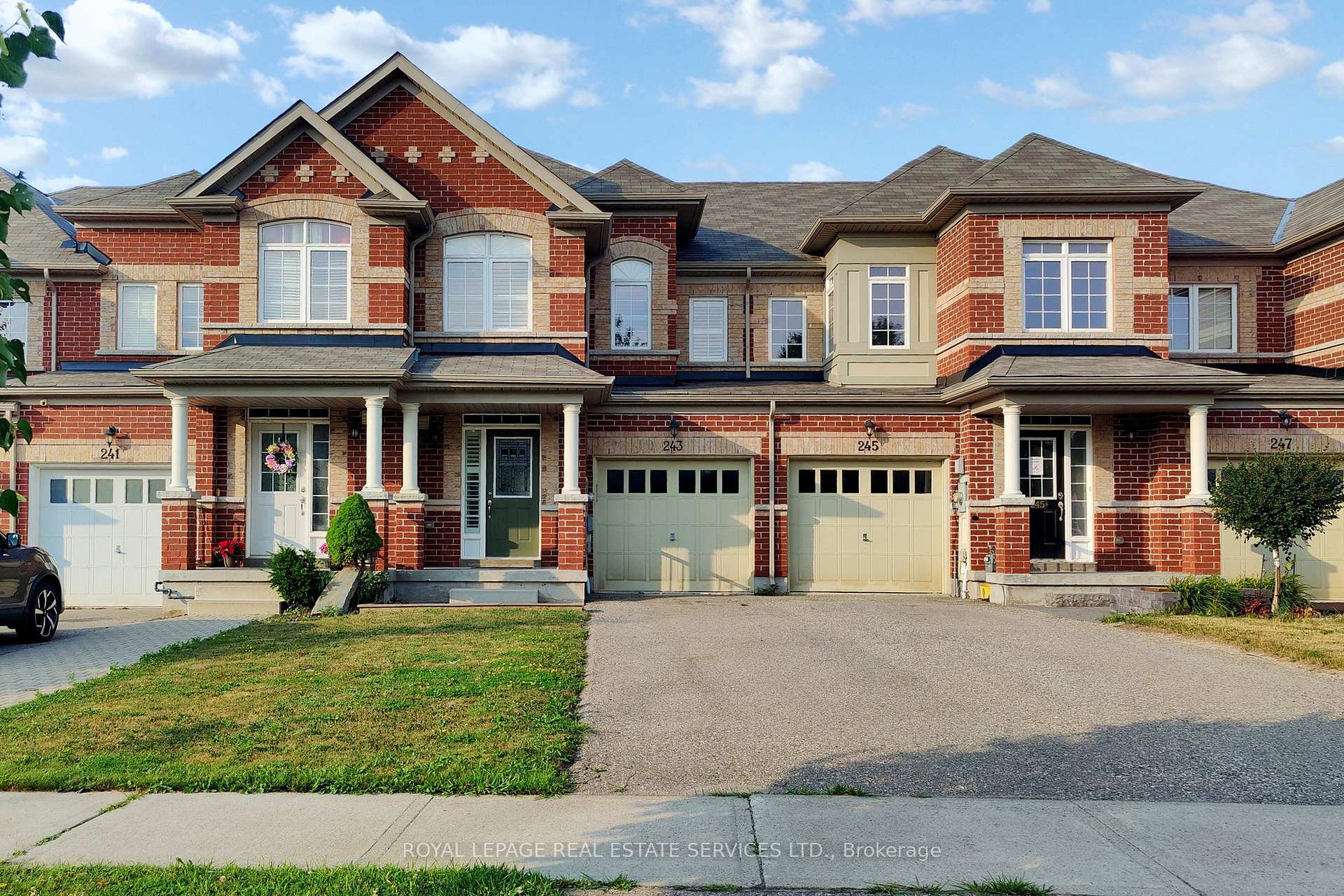 Front of 243 Thompson Road