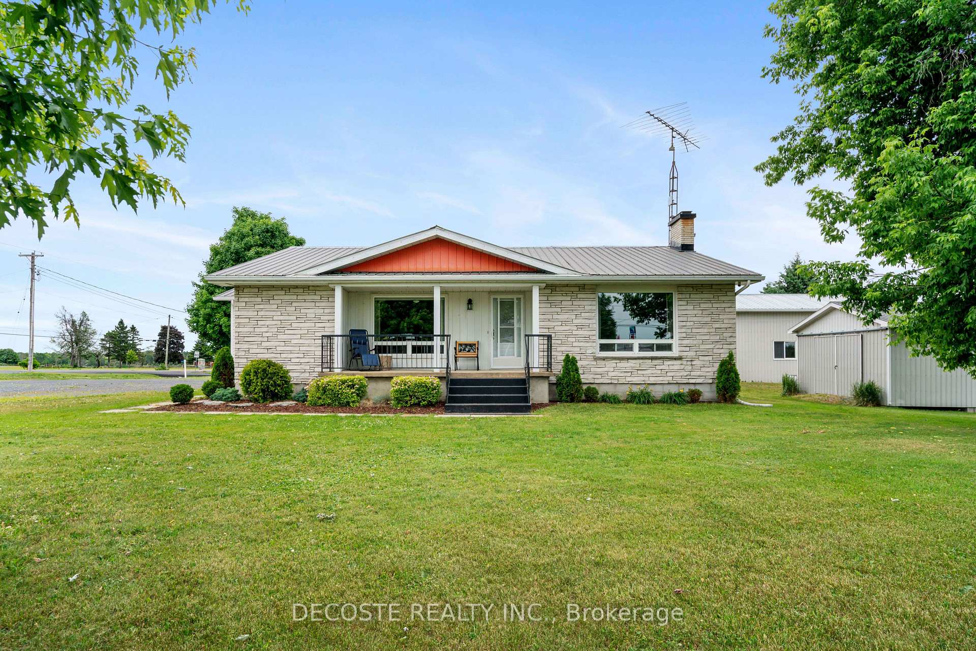 Front of 20330 Lochiel Road