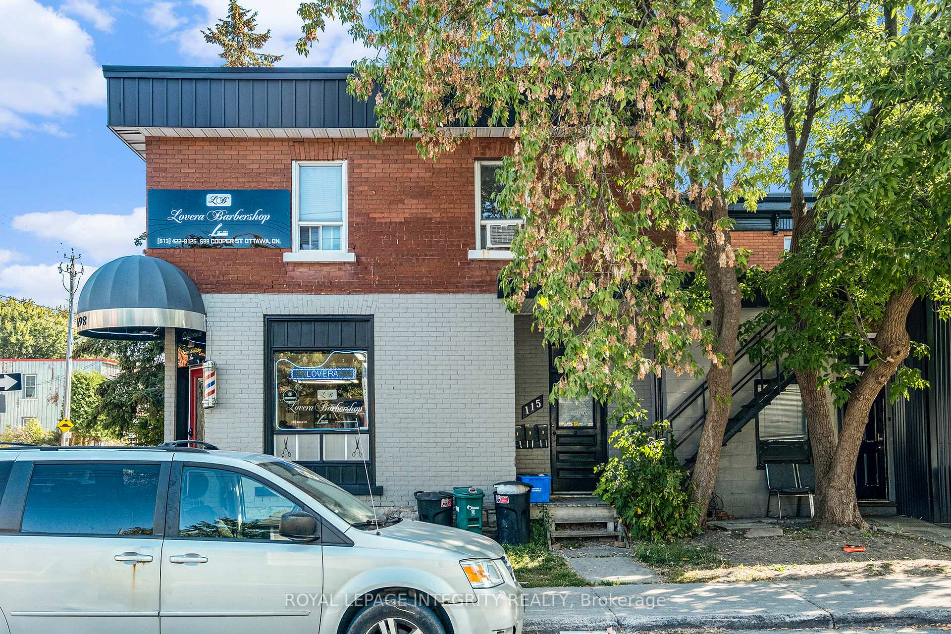 Front of Unit 1, 115 Percy Street
