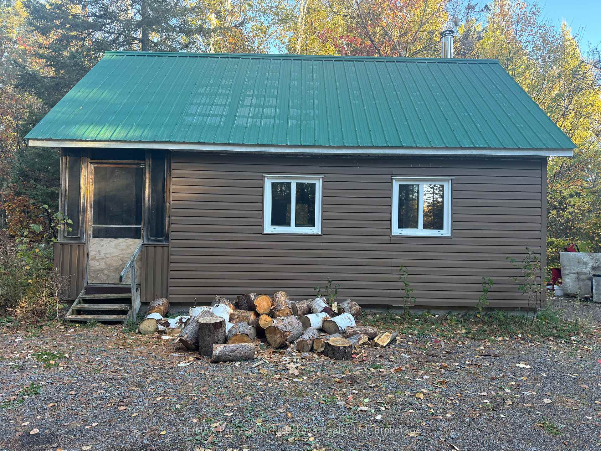 Front of 76 Legrou Lake Road