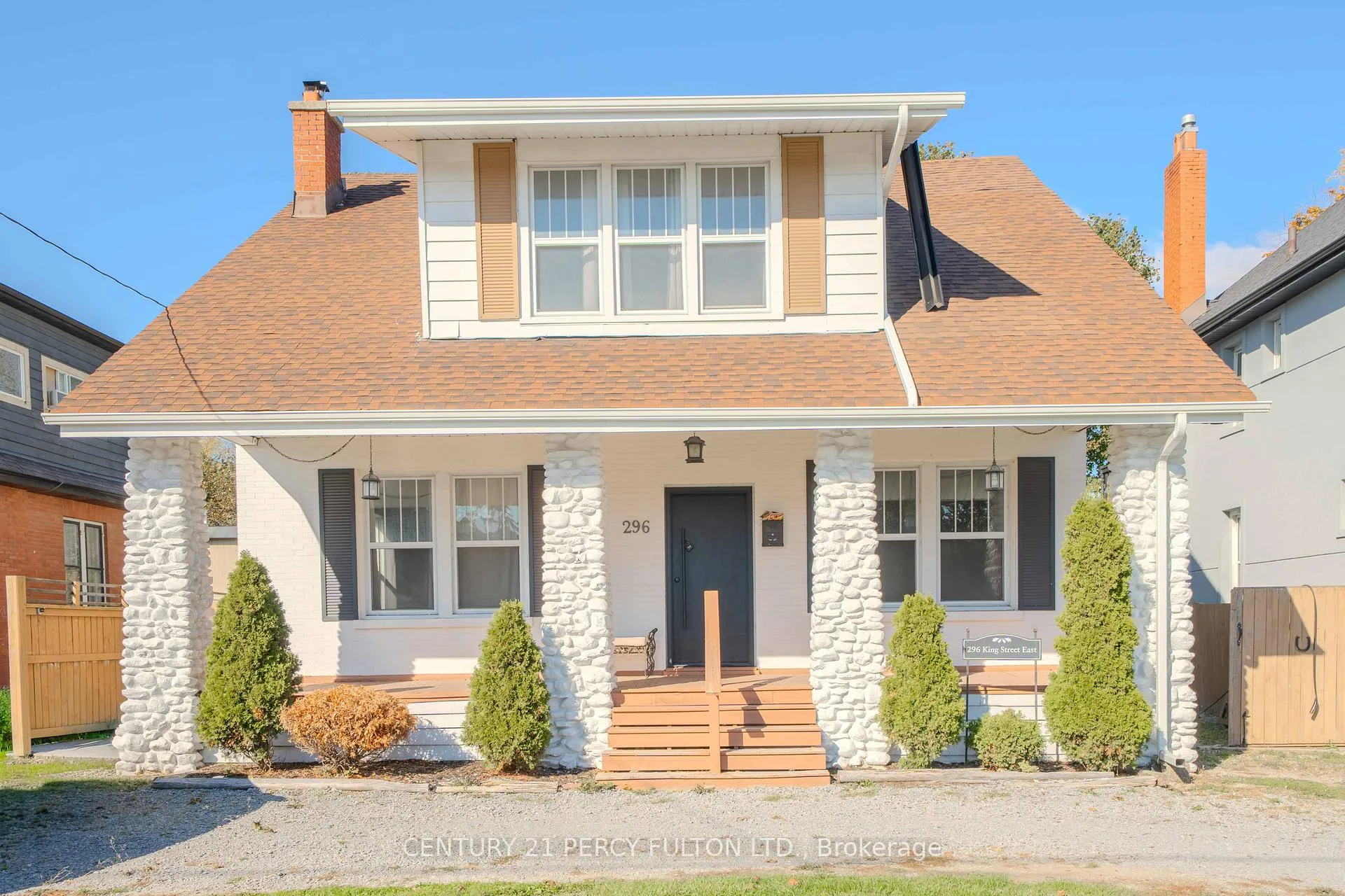 Front of 296 King Street E
