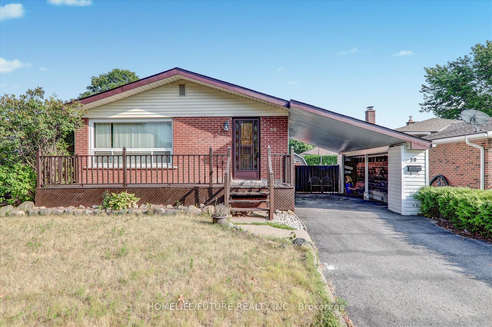 Photo 1 of 39 Cayuga Avenue, Oshawa, Samac — HOMEH
