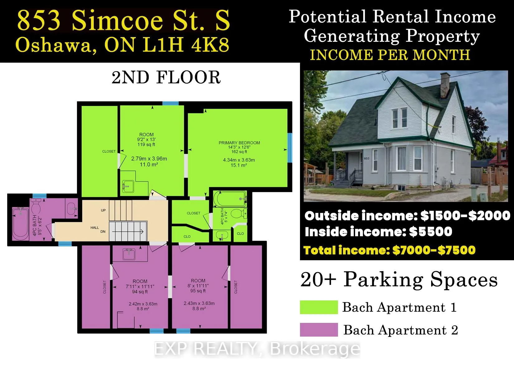 Photo 3 of 853 Simcoe Street S, Oshawa, Lakeview — HOMEH