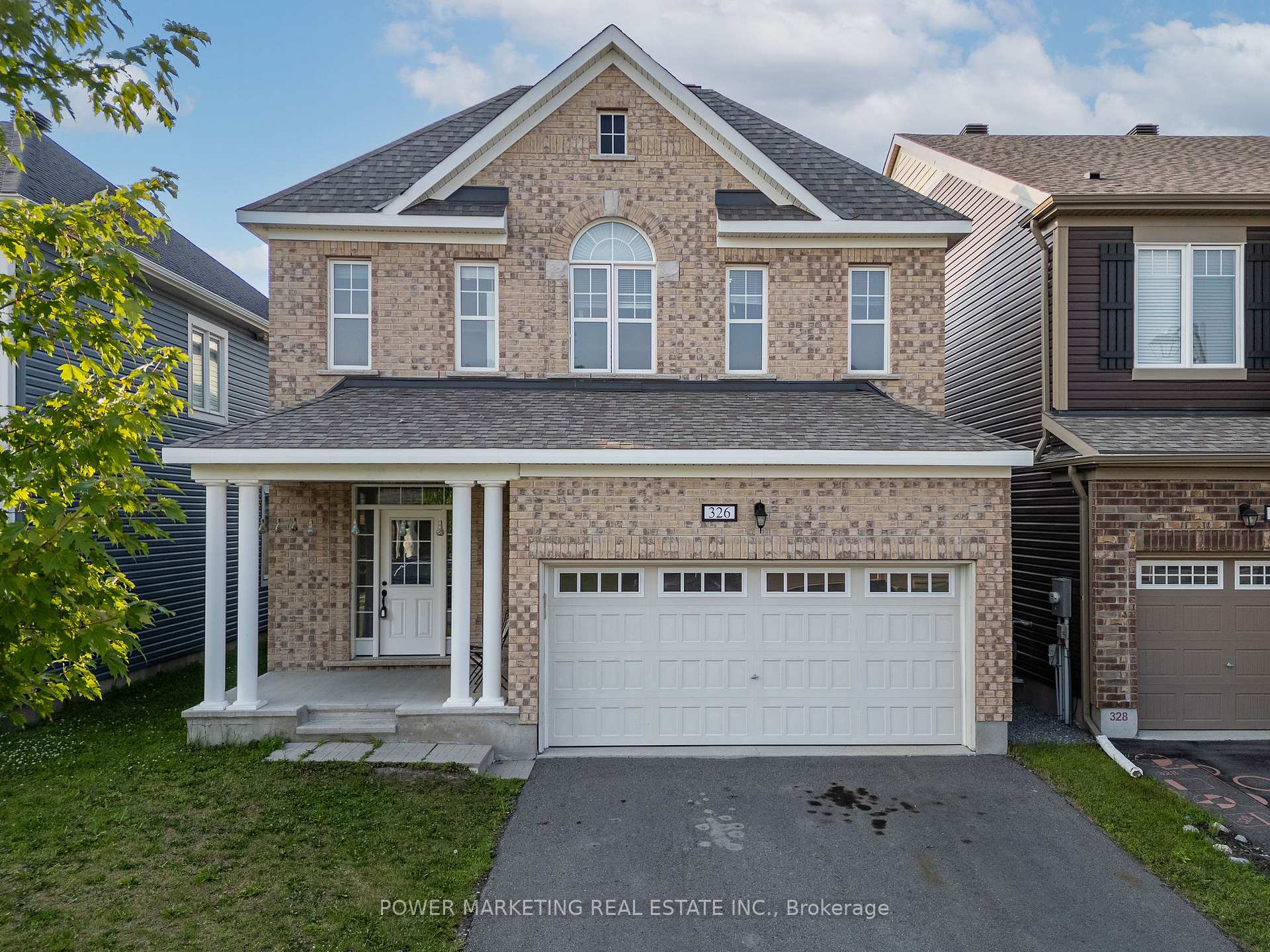 Front of 326 Sweetclover Way