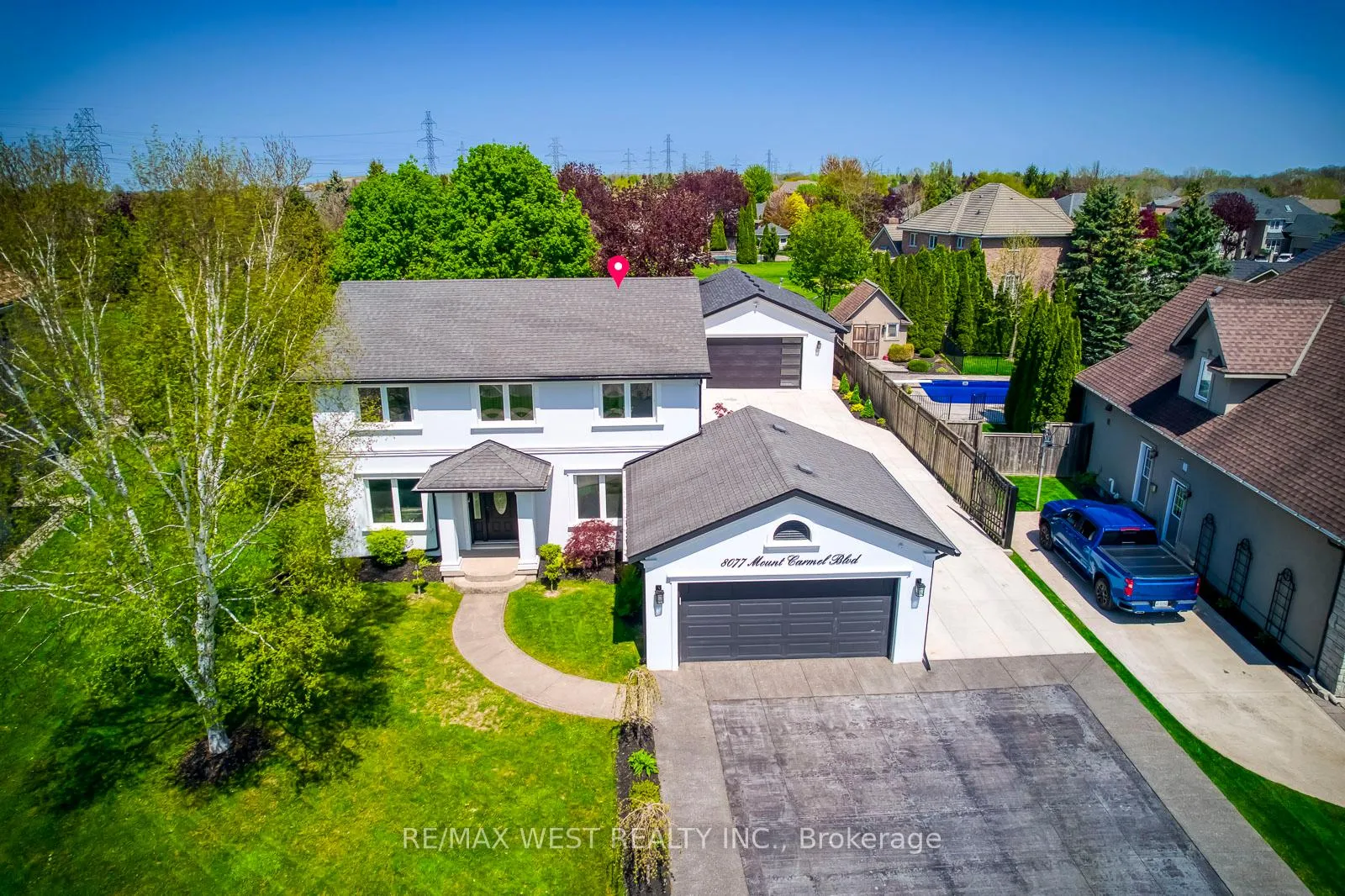 Front of 8077 Mount Carmel Boulevard