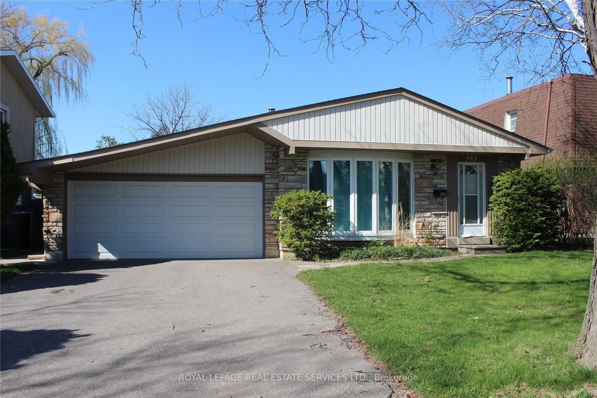 Front of 393 Mississauga Valley Boulevard