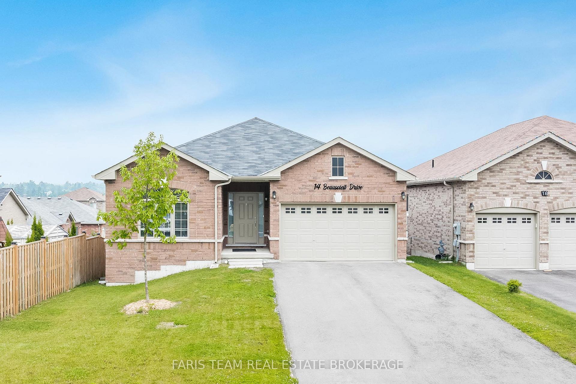 Front of 14 Beausoleil Drive