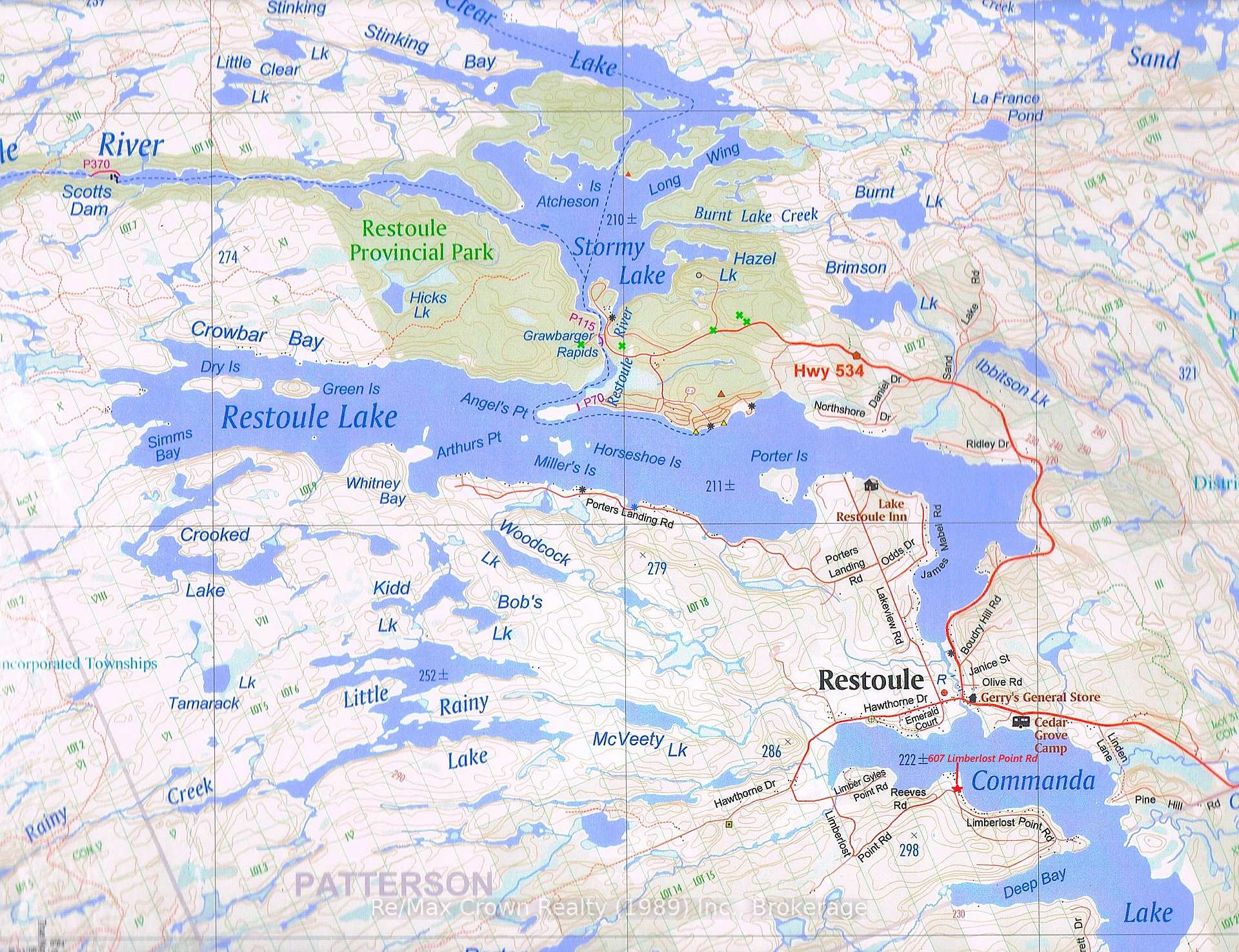 Photo 30 of 607 Limberlost Point Road, Parry Sound Remote Area, Restoule — HOMEH