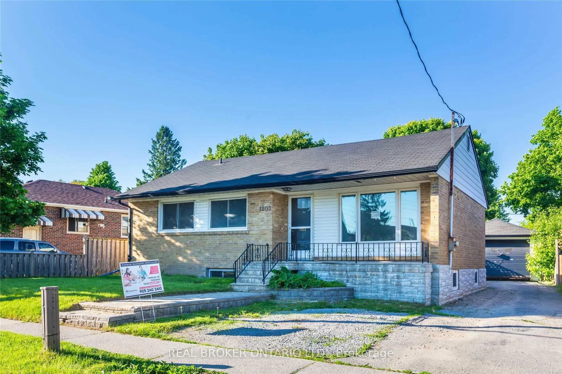 Front of Unit Bsmt, 1203 Wecker Drive