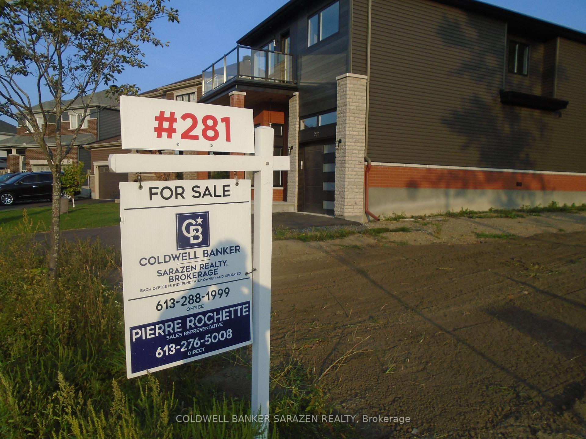 Photo 1 of 281 Enclave Walk E, Ottawa, Mer Bleue/Bradley Estates/Anderson Park — HOMEH