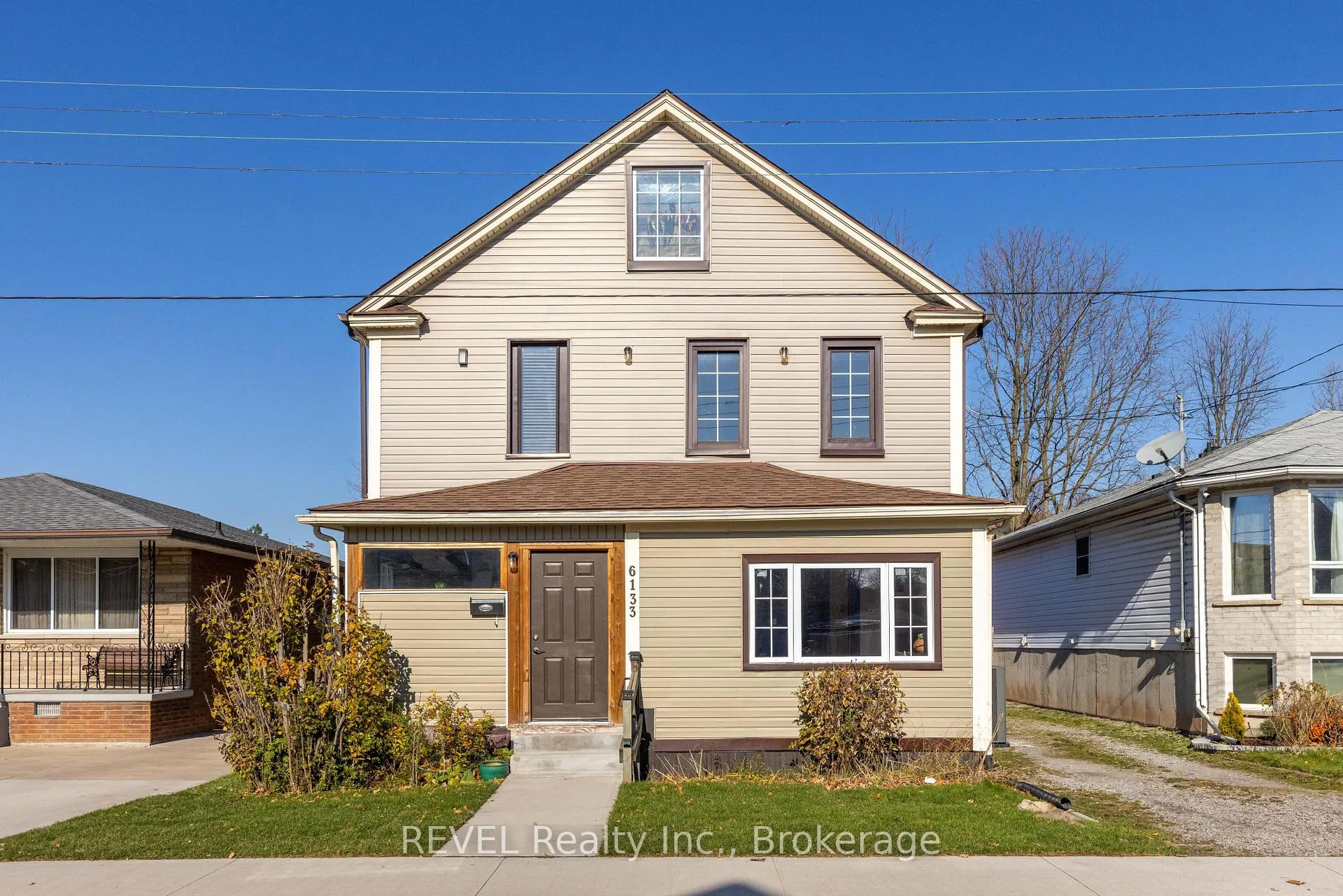 Front of 6133 Prospect Street
