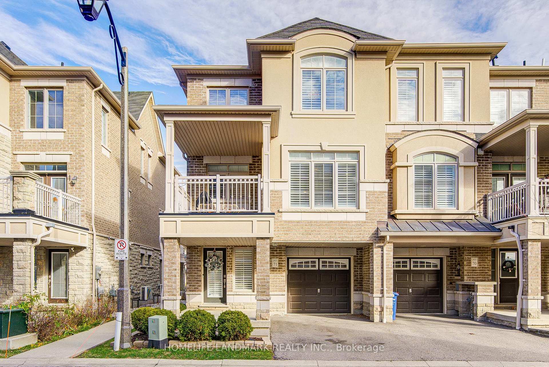Front of Unit 71, 2435 Greenwich Drive